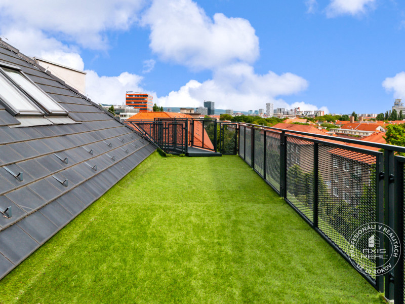  ŠTÝLOVÝ 3-izbový MEZONET s  DVOMI TERASAMI pri NC Nivy