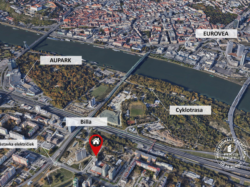  2-izb. byt, NOVOSTAVBA "ALBERO", BA V. Petržalka, Bosákova