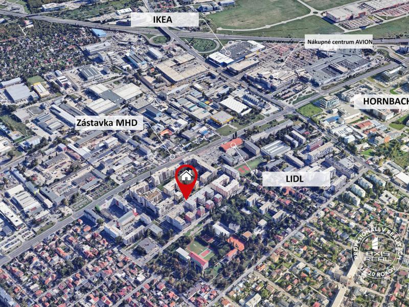  1-izbový byt, NOVOSTAVBA, BA II. Ružinov, Na križovatkách