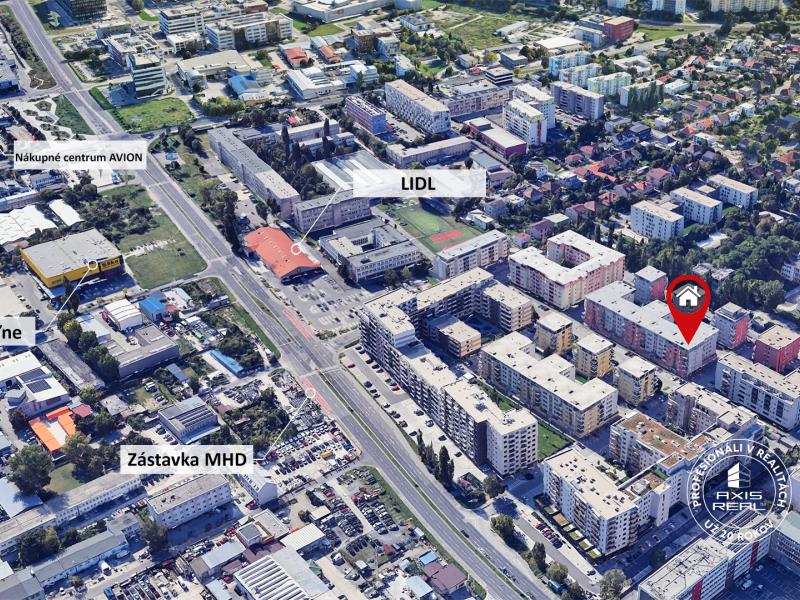  1-izbový byt, NOVOSTAVBA, BA II. Ružinov, Na križovatkách