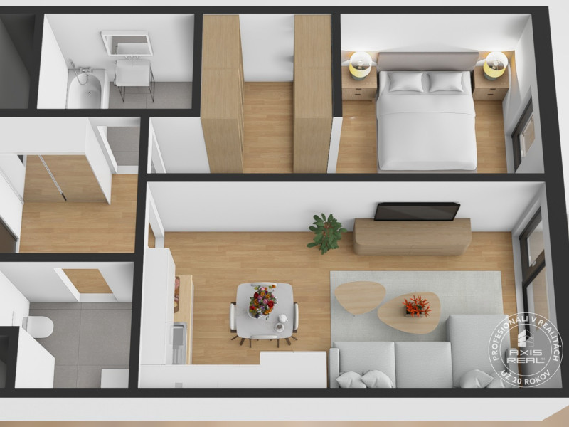 Sale One bedroom apartment, One bedroom apartment, Bottova, Bratislava