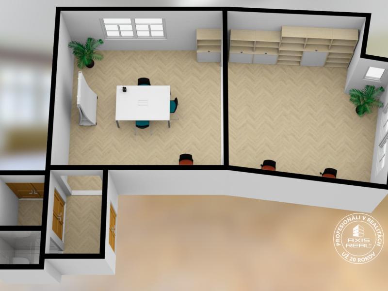  Nebytový priestor - kancelária, BA I. Staré Mesto F. Kráľa