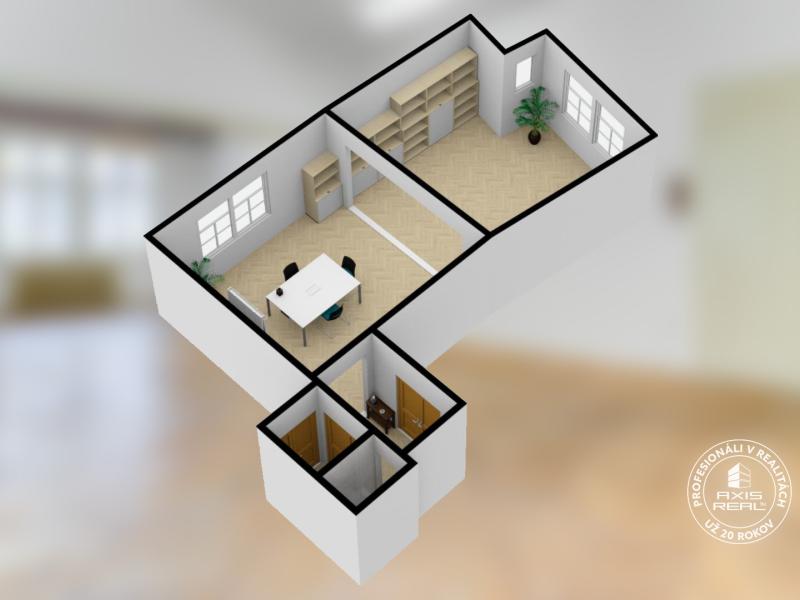  Nebytový priestor - kancelária, BA I. Staré Mesto F. Kráľa