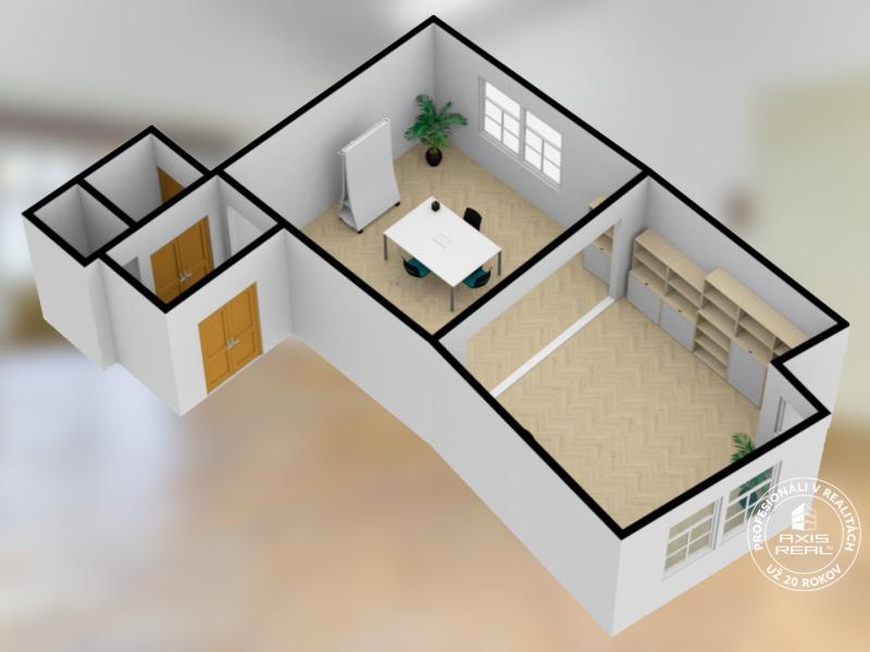  Nebytový priestor - kancelária, BA I. Staré Mesto F. Kráľa