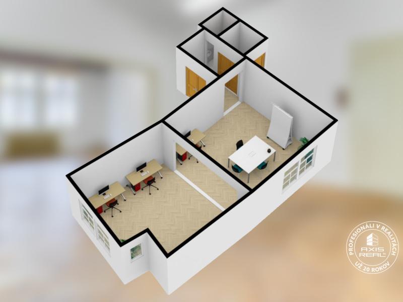  Nebytový priestor - kancelária, BA I. Staré Mesto F. Kráľa