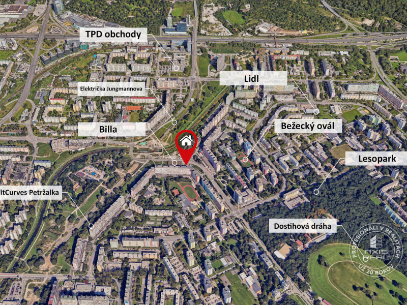  Dvojgarsónka, 2x LODŽIA, BA V. Petržalka, Nám. hraničiarov