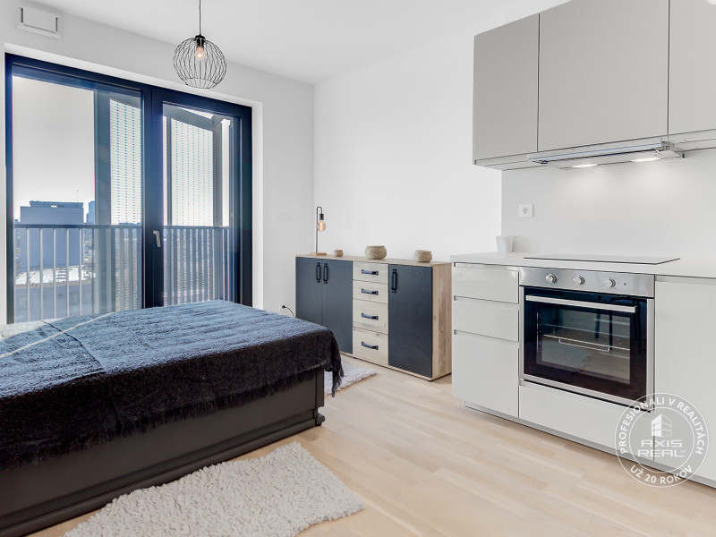  Novostavba GUTHAUS úplne nový zariadený 1-izb. byt, balkón