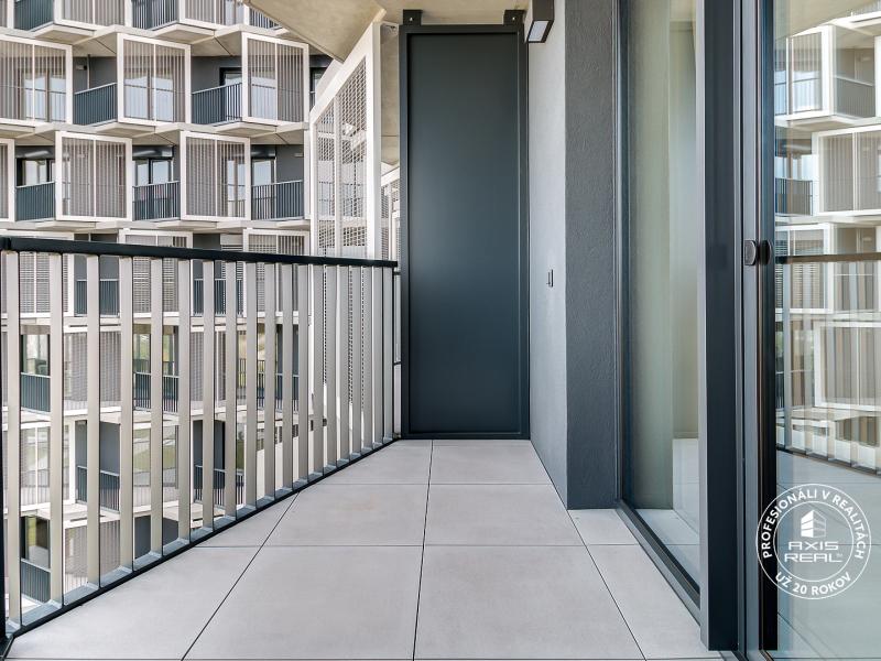  Novostavba GUTHAUS úplne nový zariadený 1-izb. byt, balkón