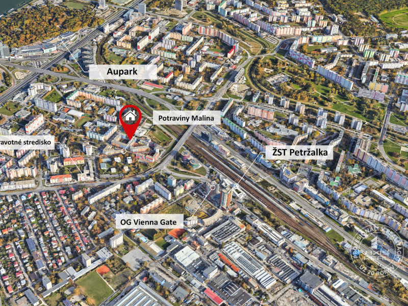  Pekný 2-izbový byt (54 m2) s BALKÓNOM v NOVOSTAVBE