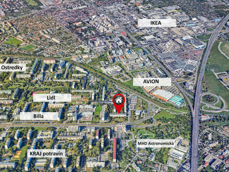 Sale 2-Bedroom apartment, Balcony, Bratislava