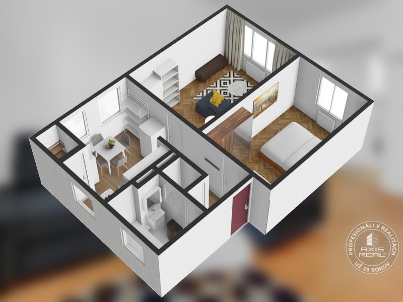 Rent One bedroom apartment, Zdravotnícka, Stupava, Slovakia