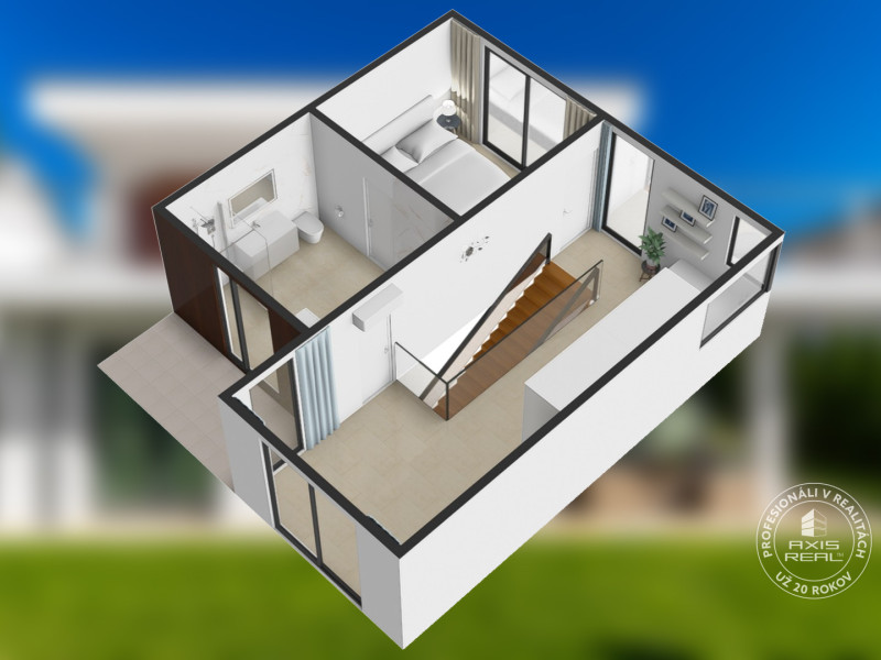  Nádherný NÍZKOENERGETICKÝ rodinný dom s KLIMATIZÁCIOU