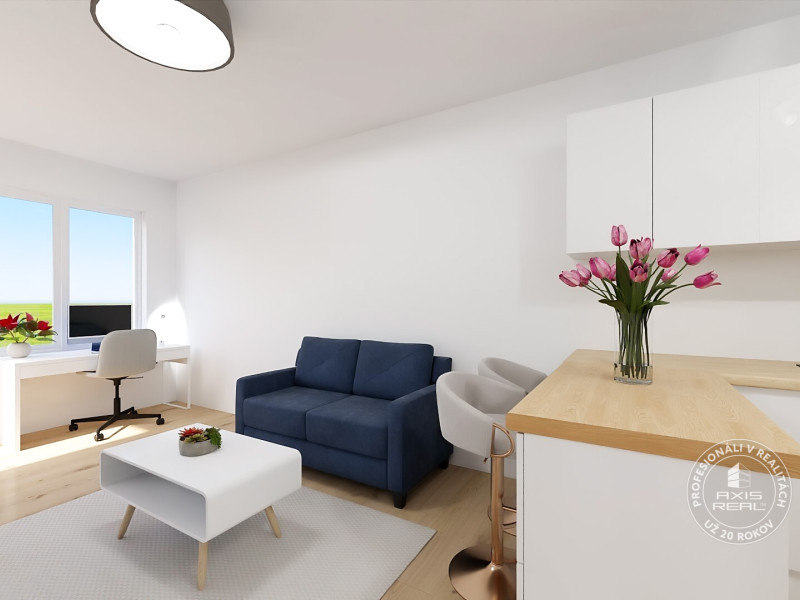  Nový slnečný 1,5i byt, klimatizácia, garáž, park. státie