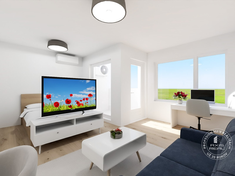  Nový slnečný 1,5i byt, klimatizácia, garáž, park. státie