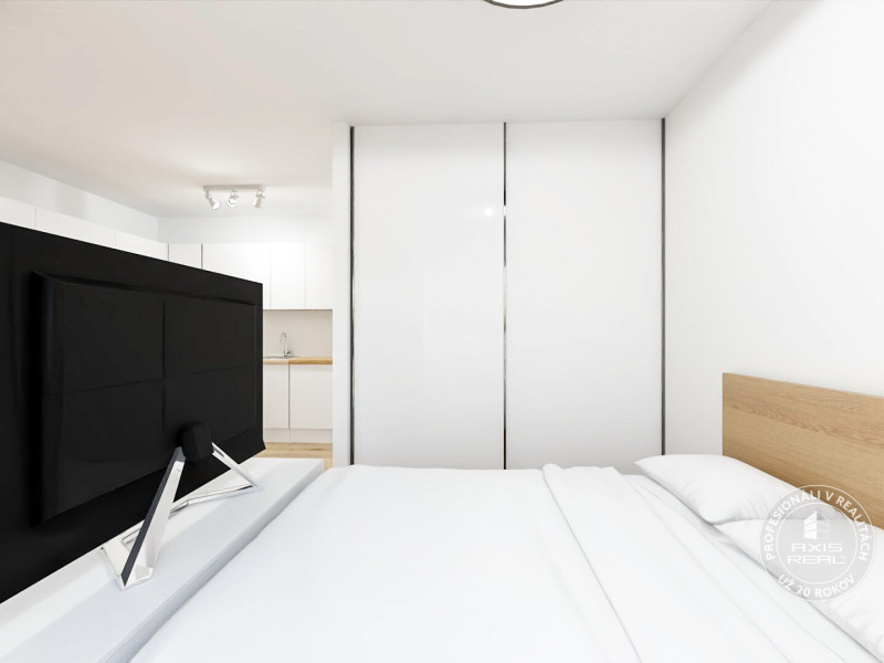  Nový slnečný 1,5i byt, klimatizácia, garáž, park. státie