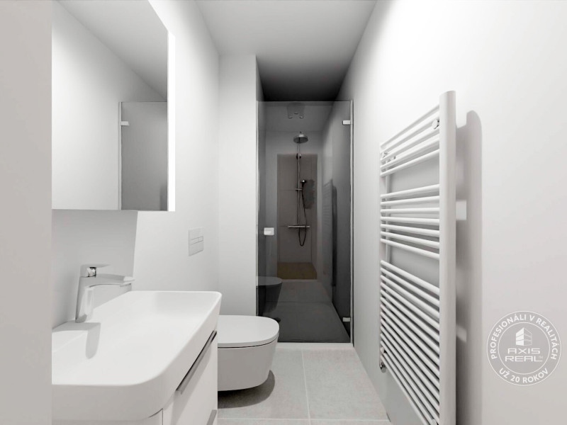  Nový slnečný 1,5i byt, klimatizácia, garáž, park. státie