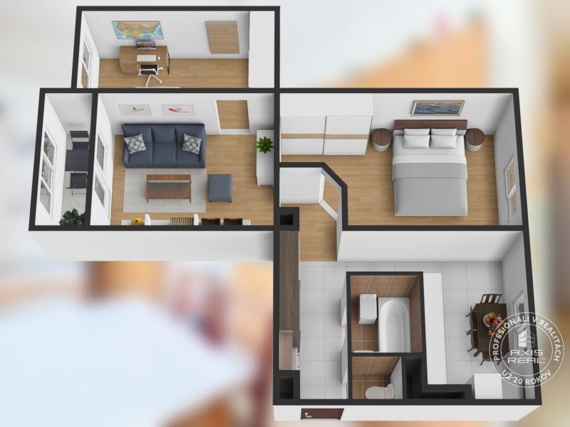  3-izbový byt, Stará Ľubovňa, Okružná ulica