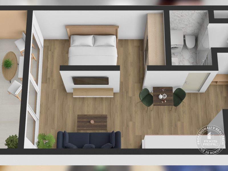  Luxusný 1,5-izb. byt, LODŽIA, BA Staré Mesto, VYDRICA