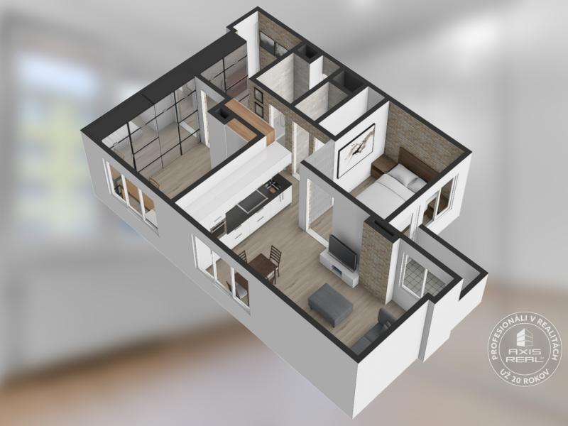  3-izbový byt REKONŠTRUKCII, BA III. Rača, Račianska ul.