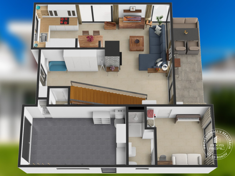  Nádherný NÍZKOENERGETICKÝ rodinný dom s KLIMATIZÁCIOU