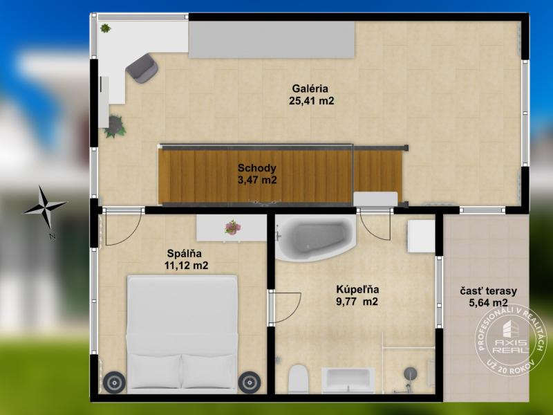  Nádherný NÍZKOENERGETICKÝ rodinný dom s KLIMATIZÁCIOU