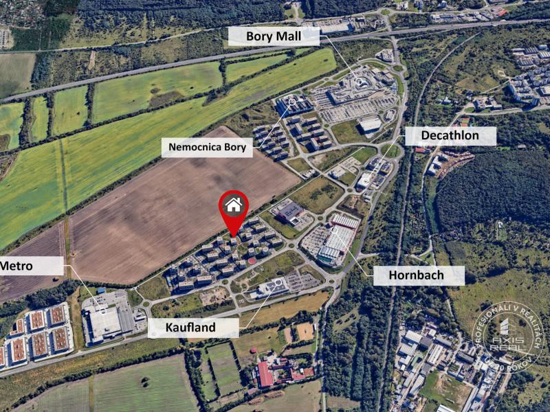  1-izb. nový byt, LODŽIA, PARKING, PIVNICA, Michala Bučiča