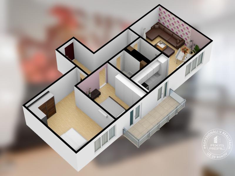 Sale Two bedroom apartment, Two bedroom apartment, Trnavská cesta, Bra