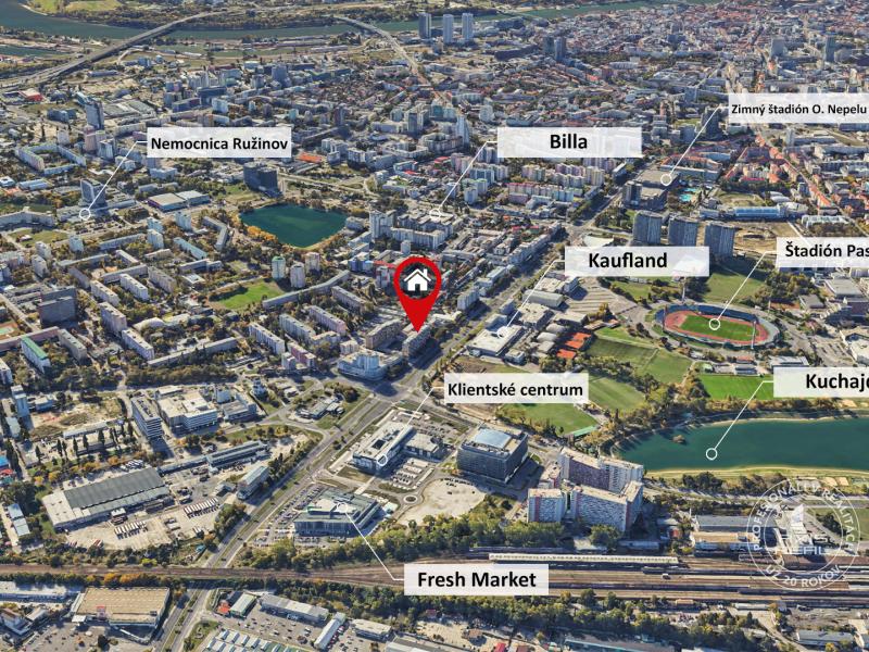 Sale Two bedroom apartment, Two bedroom apartment, Trnavská cesta, Bra