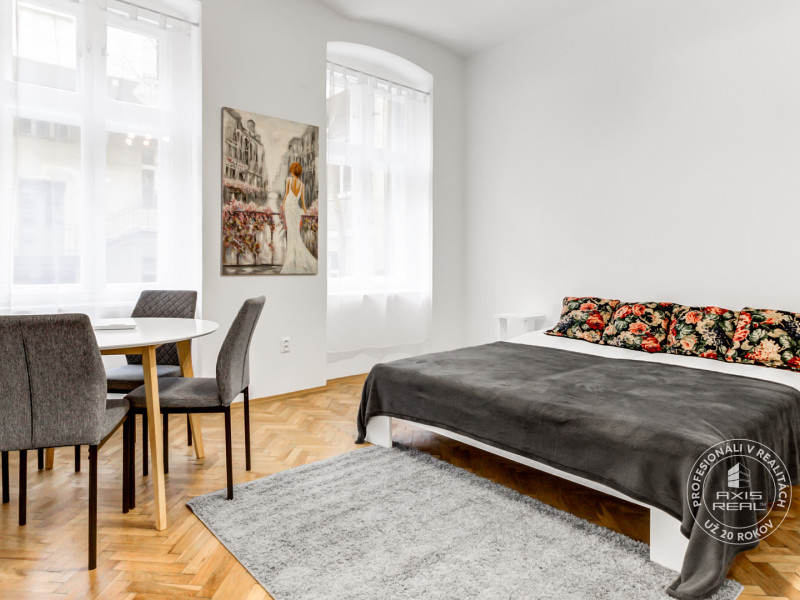   Zrekonštruovaný 1,5i byt, CENTRUM, Staré Mesto, Palisády