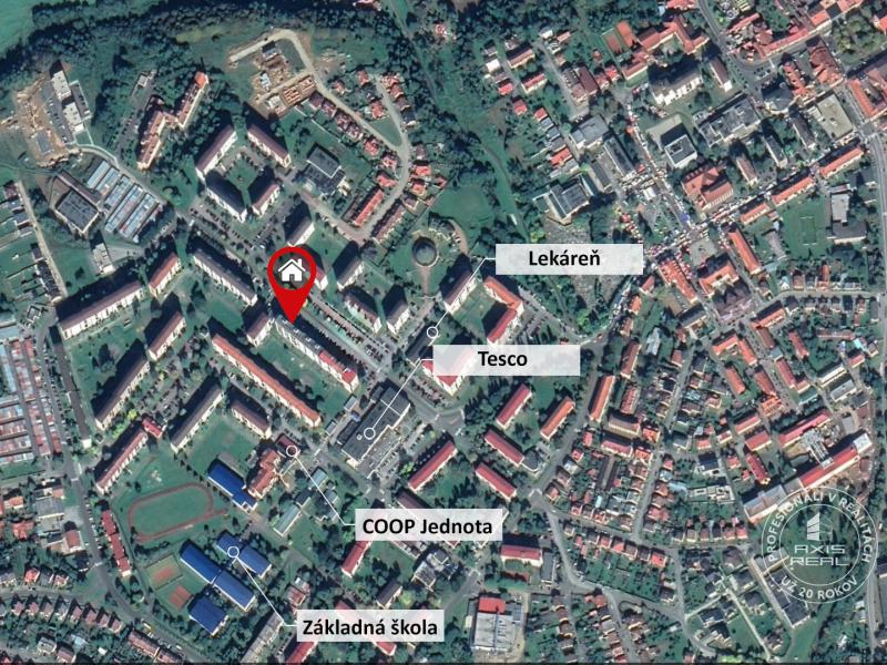   Zariadený 1-izb. byt, Stará Ľubovňa, Mierová ul.