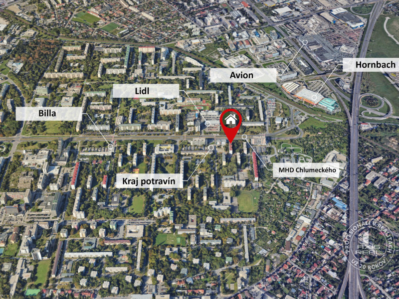 Sale Two bedroom apartment, Two bedroom apartment, Exnárova, Bratislav