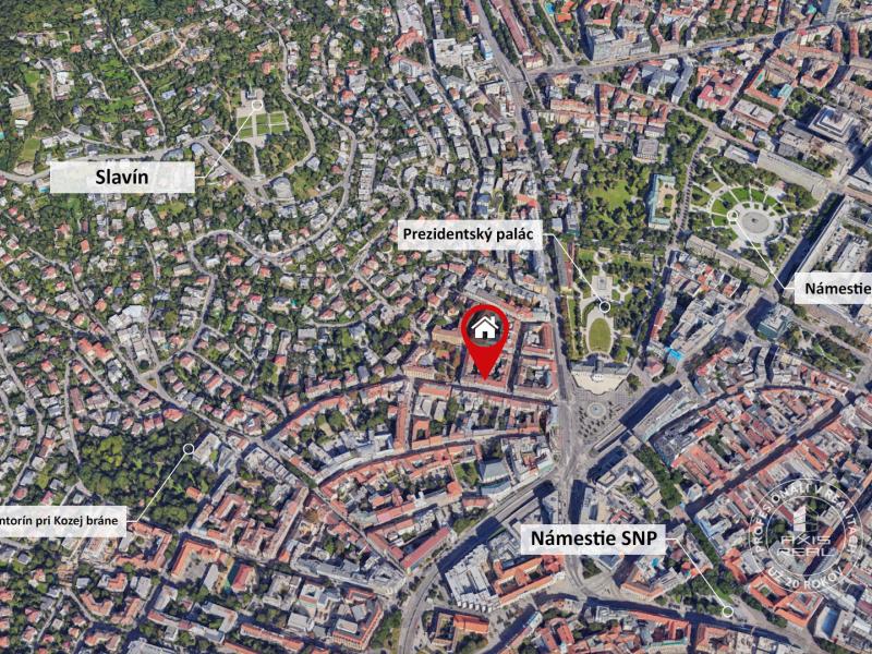   Zrekonštruovaný 1,5i byt, CENTRUM, Staré Mesto, Palisády