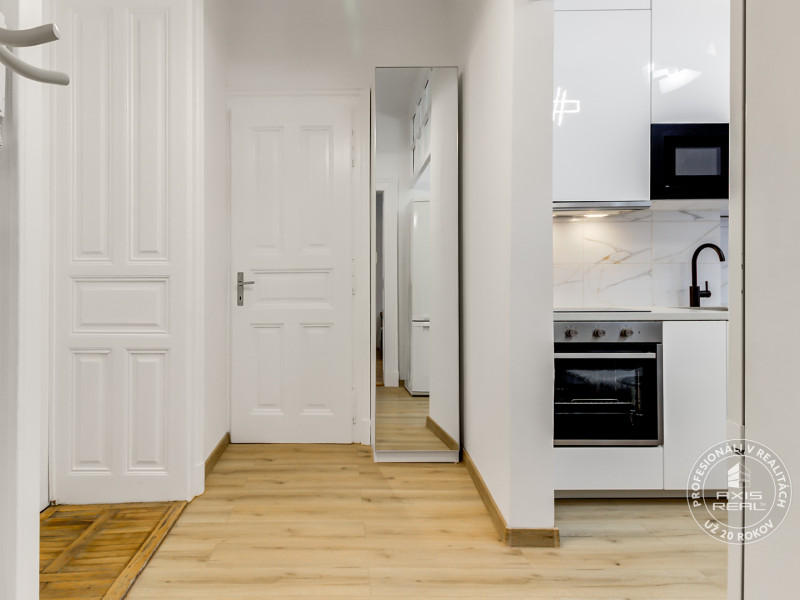   Zrekonštruovaný 1,5i byt, CENTRUM, Staré Mesto, Palisády