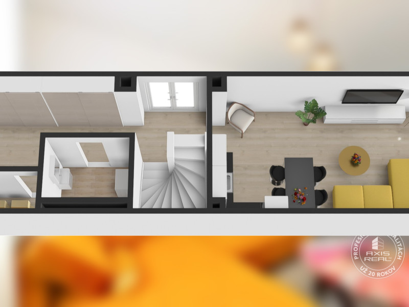  Mezonetový 3-izb. byt, Stará Ľubovňa, Popradská ulica