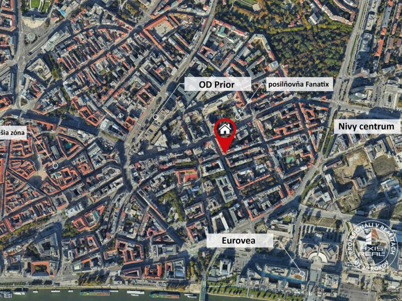  Pekný 2-izbový byt s BALKÓNOM, BA I., Grösslingová ulica