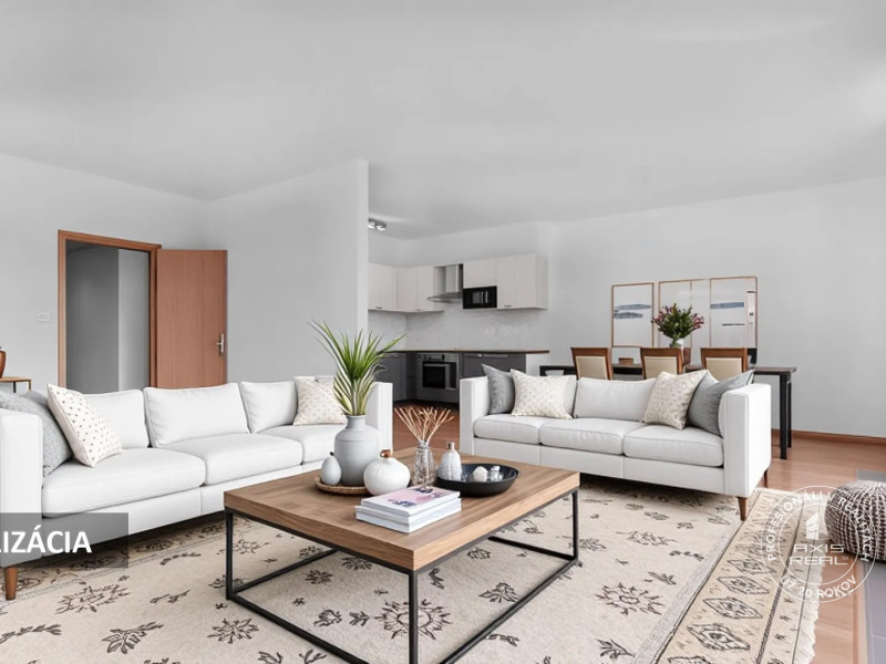  3-izb.byt, 104m2, 2xPARKING, KLIMATIZÁCIA, BALKÓN, CUBICON