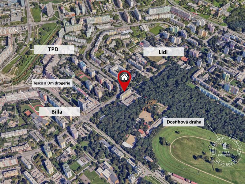  Veľký 1-izbový byt, NOVOSTAVBA, BA V. Petržalka, Haanova