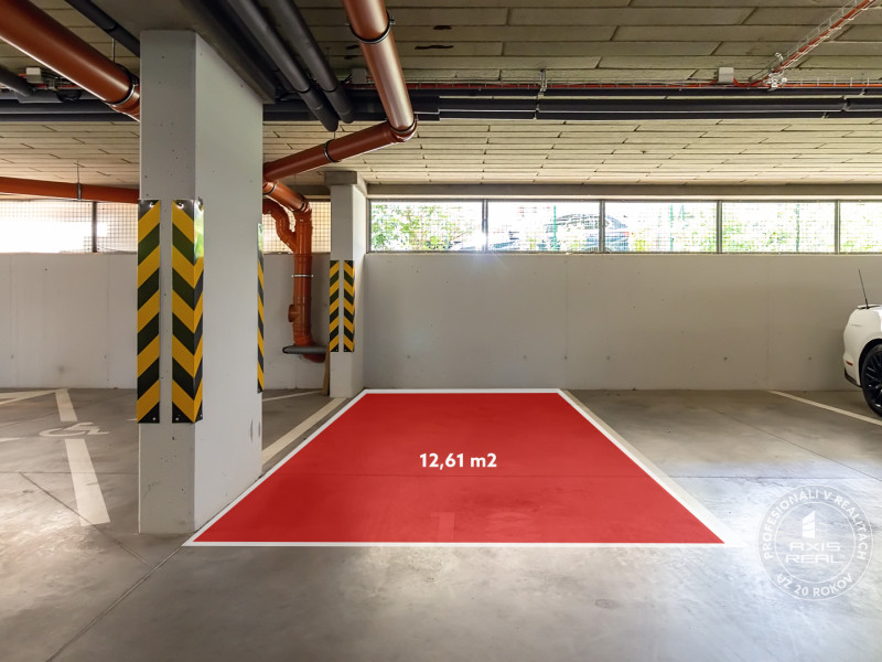  Parkovacie státie v uzavretom areáli, Ružinov, Mierová ul.