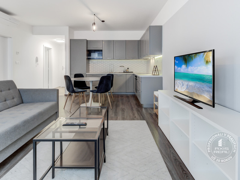  Moderný 2i byt, LODŽIA, KLIMA, GARÁŽ, City Park Ružinov