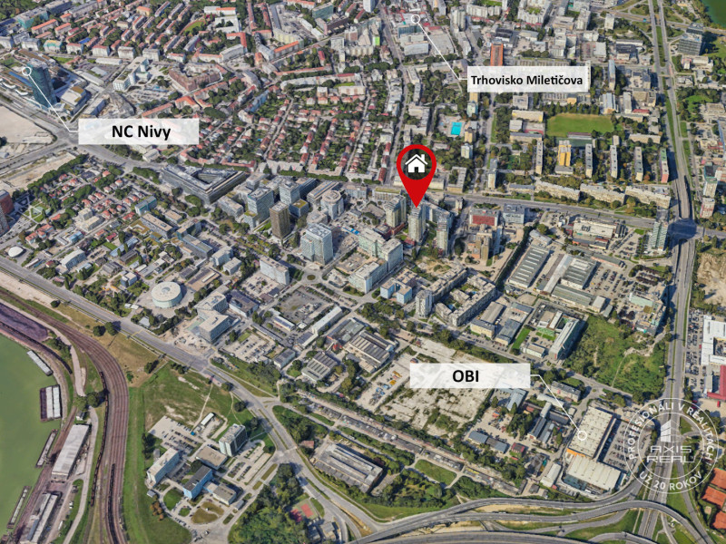  Moderný 2i byt, LODŽIA, KLIMA, GARÁŽ, City Park Ružinov