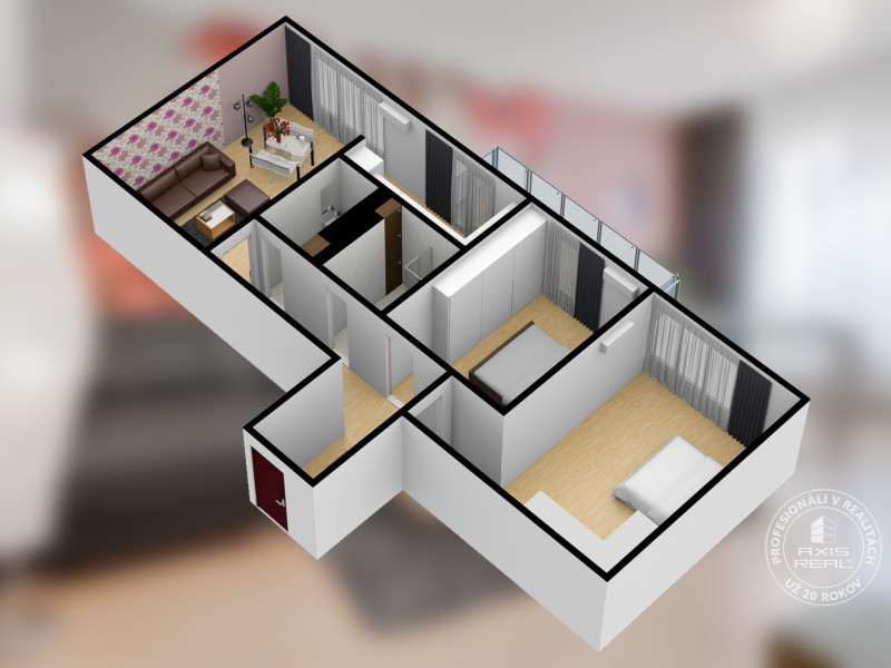 Sale Two bedroom apartment, Two bedroom apartment, Trnavská cesta, Bra