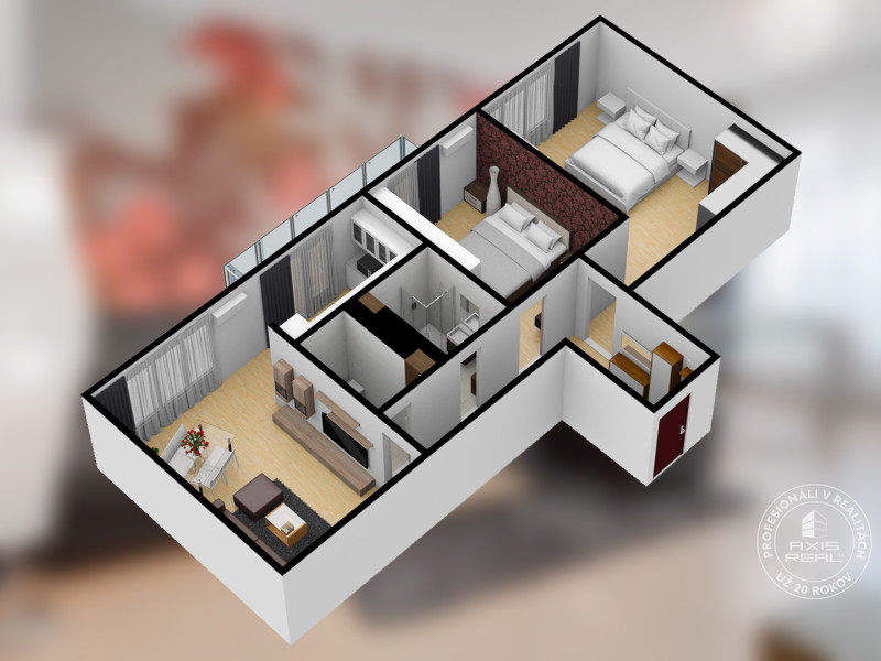 Sale Two bedroom apartment, Two bedroom apartment, Trnavská cesta, Bra