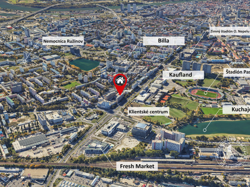 Sale Two bedroom apartment, Two bedroom apartment, Trnavská cesta, Bra