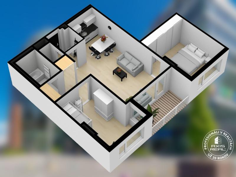  3-izb. byt, PANORAMA CITY, BA I. Staré Mesto, Landererova