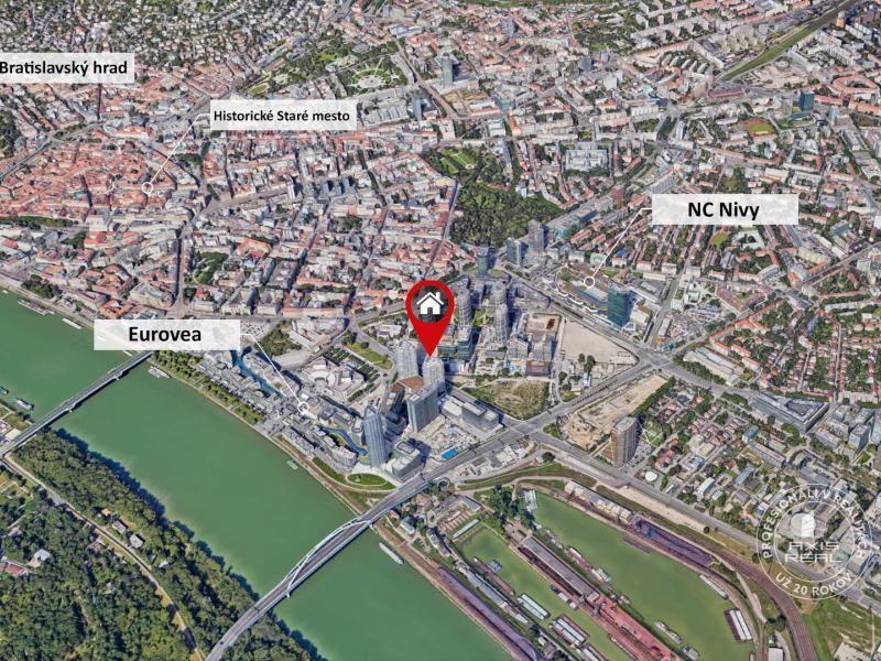  3-izb. byt, PANORAMA CITY, BA I. Staré Mesto, Landererova