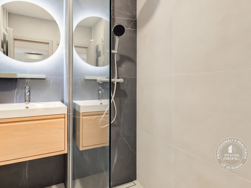 Rent One br. apt, all new, aircon, storage cellar, Budovatelska, Nivy