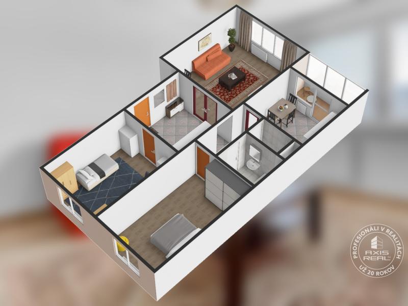 Rent Two bedroom apartment, Belinského, Bratislava