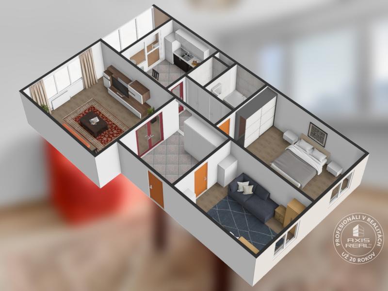 Rent Two bedroom apartment, Belinského, Bratislava