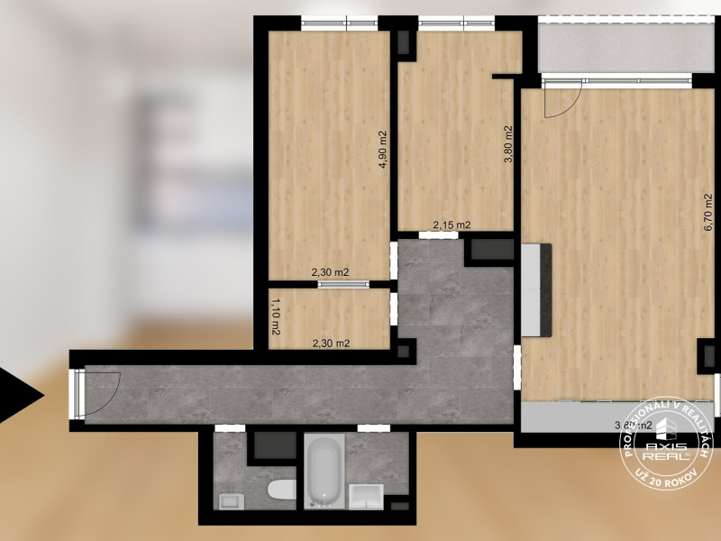 Sale Two bedroom apartment, Two bedroom apartment, Budyšínska, Bratisl