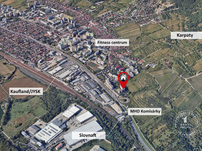   3-izb. byt, 2 x LODŽIA, BA III. Rača, Karpatské nám.